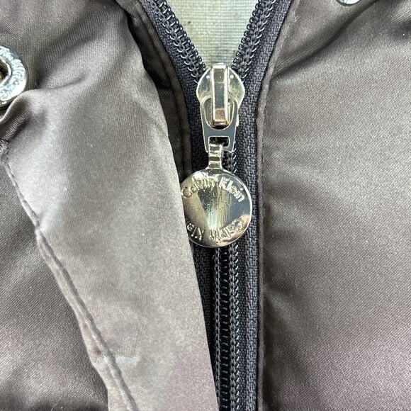 CALVIN KLEIN Women's Quilted Puffer Jacket 60/40 Duck/Waterfowl Feathers NO HOOD - Picture 8 of 16